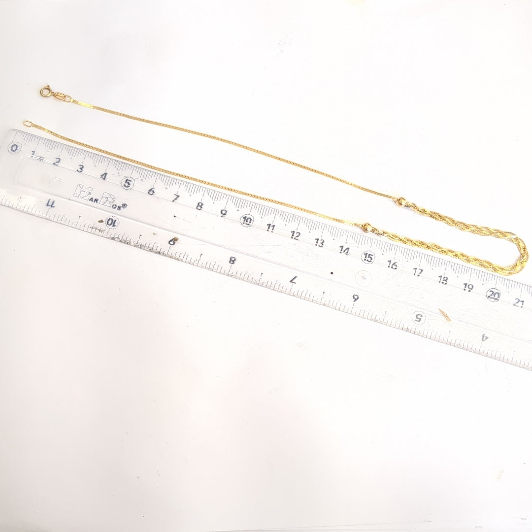 COLLAR ORO 14 K 3,10 GRMS (SEMINUEVO)