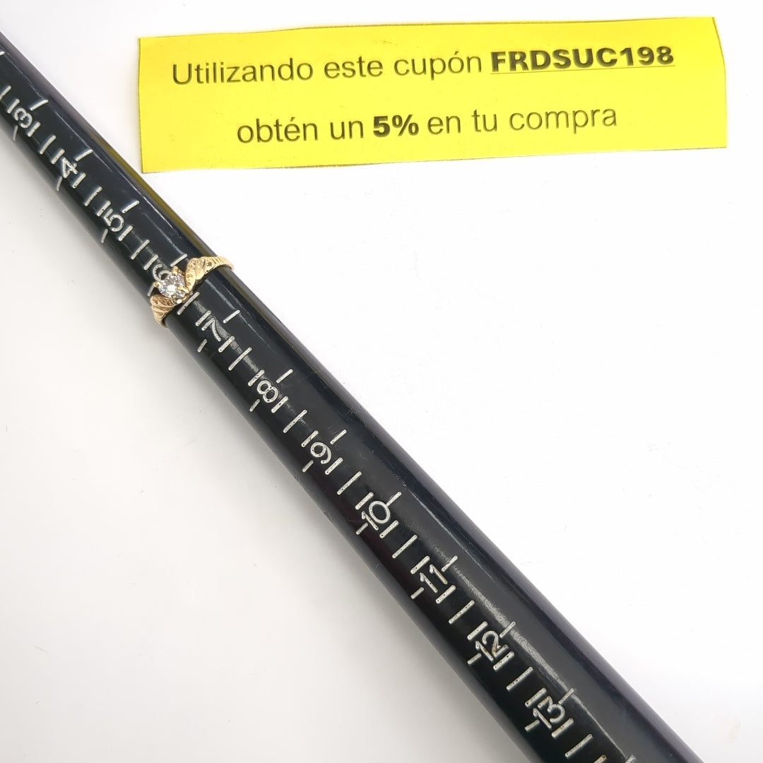 ANILLITO ORO 14 K 1,60 GRMS (SEMINUEVO)
