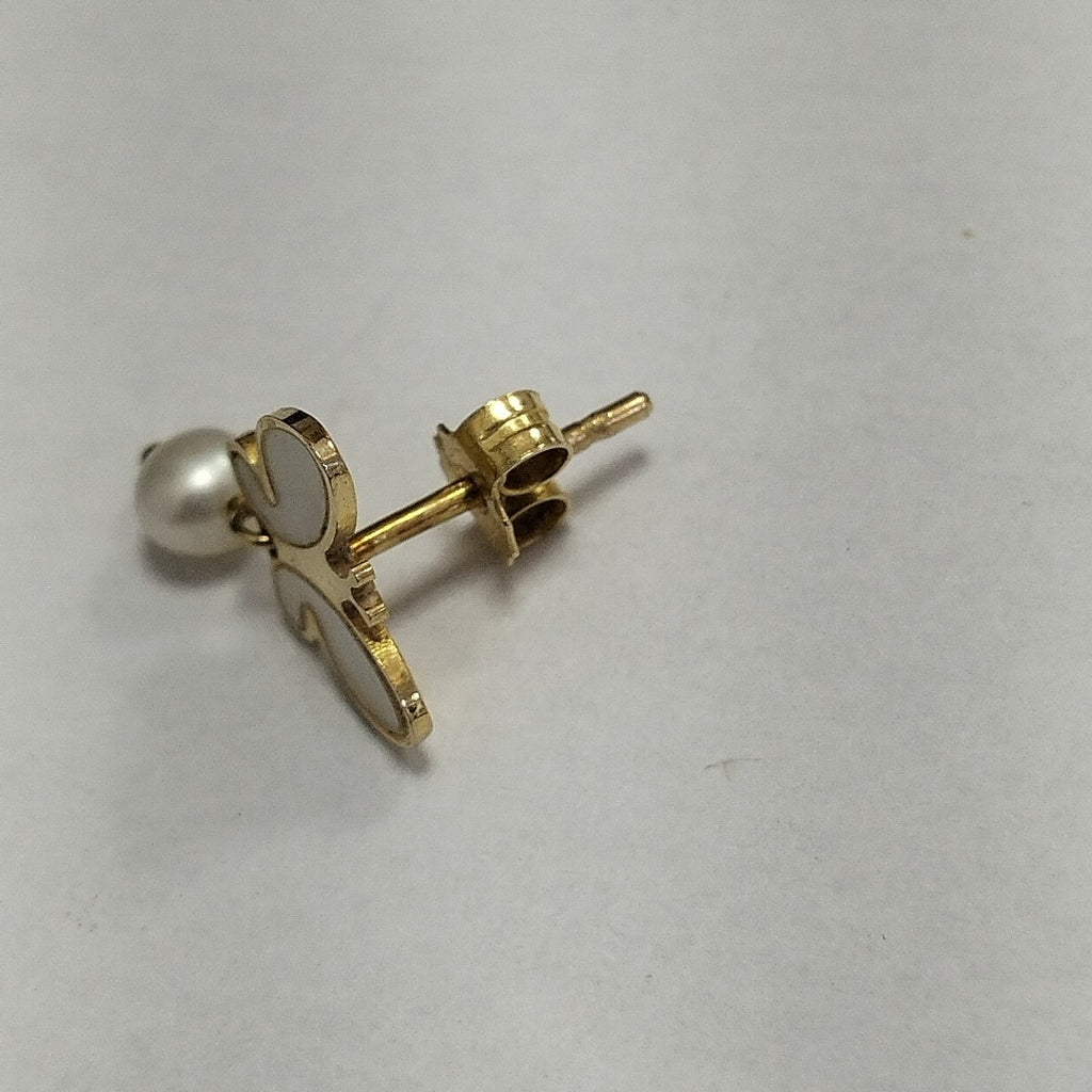 ARETES PAR ORO 14 K 1.3 GRMS (SEMINUEVO)