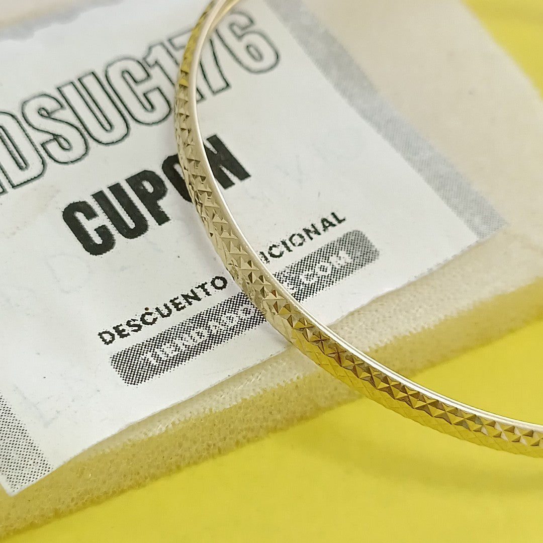 PULSERA RIGIDA ORO 10 K 3.6 GRMS (SEMINUEVO)