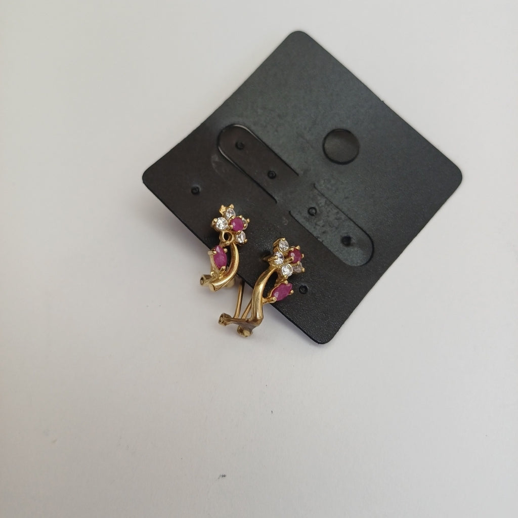 ARETES PAR ORO 10 K 2 GRMS (SEMINUEVO)