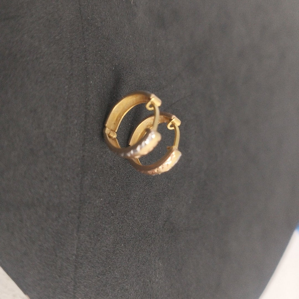 ARETES PAR ORO 14 K 1,20 GRMS (SEMINUEVO)