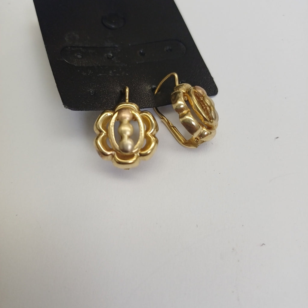 ARETES PAR ORO 14 K 3.9 GRMS (SEMINUEVO)