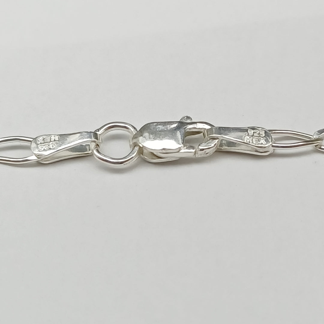 CADENA 3X1 PLATA .925 55 CM 4.33 GR (NUEVO)