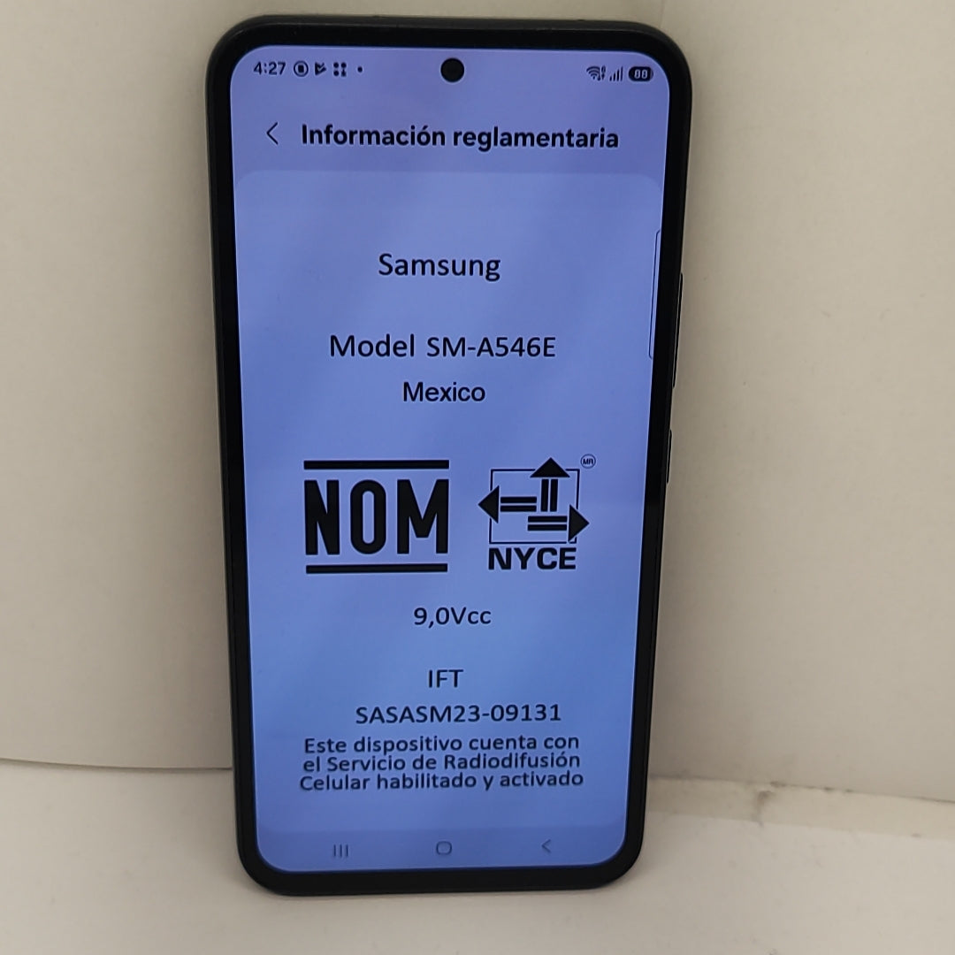 CELULAR SAMSUNG GALAXY A54 5G SM-A546E 256 GB 8 GB RAM (SEMINUEVO)