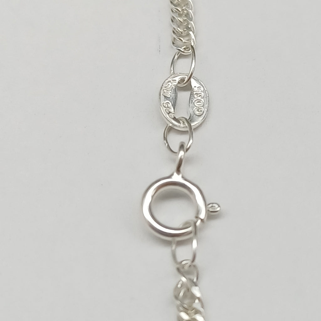 CADENA BARBADA PLATA .925 60 CM 5.02 GR (NUEVO)