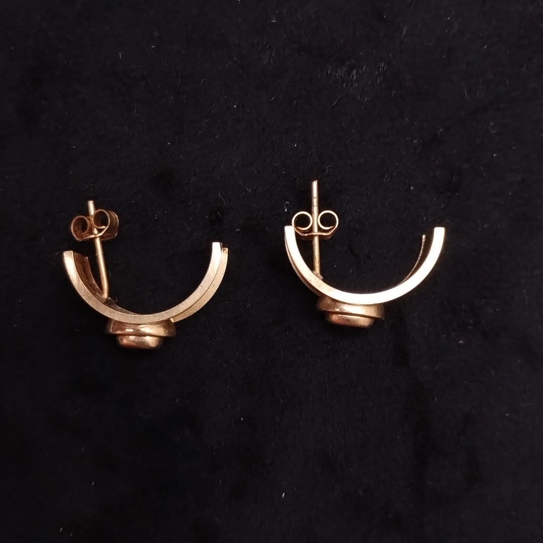 ARETES PAR ORO 14 K 5.8 GRMS (SEMINUEVO)