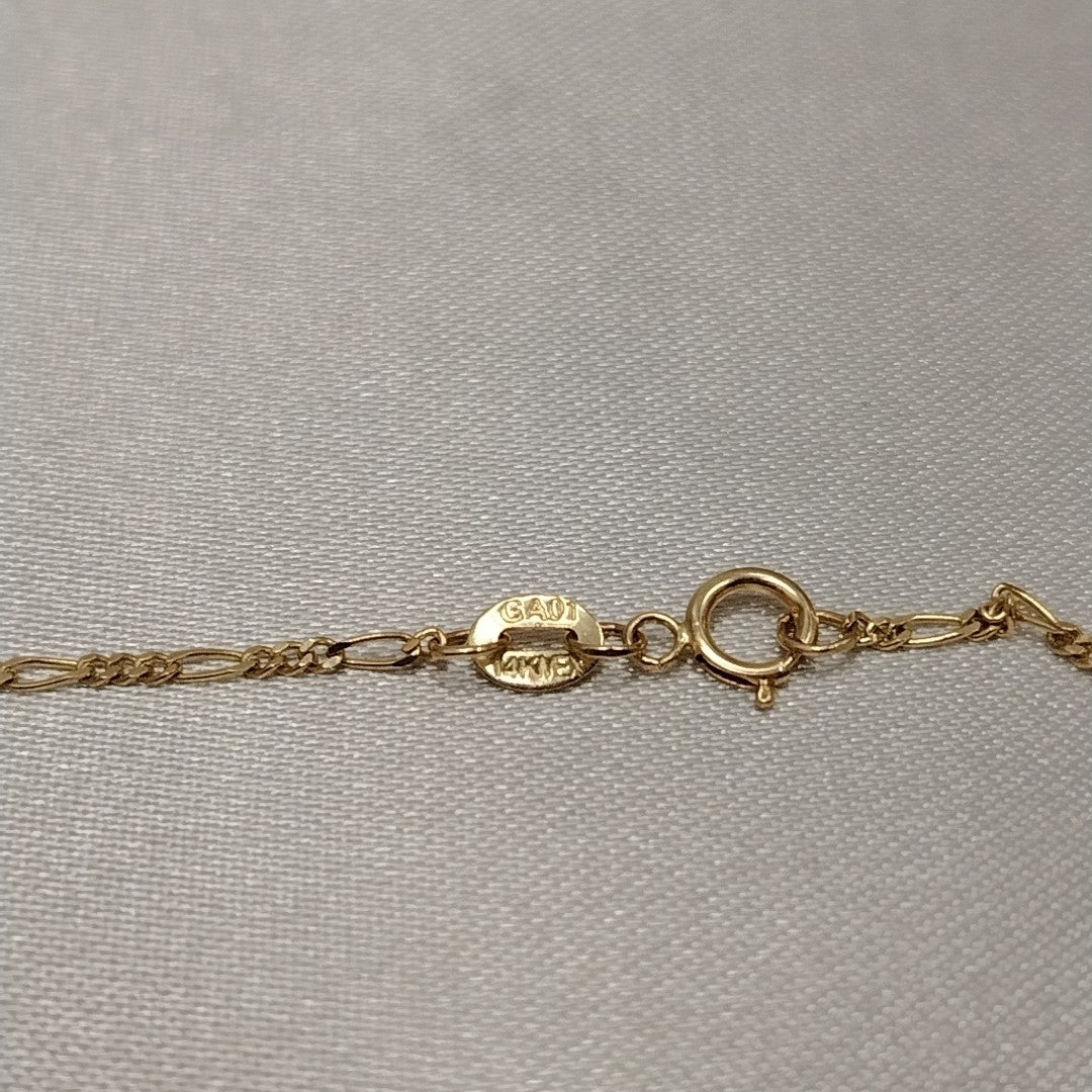 CADENAS TEJIDO 3X1 ORO 14K 55 CM 2.7 GR (NUEVO)