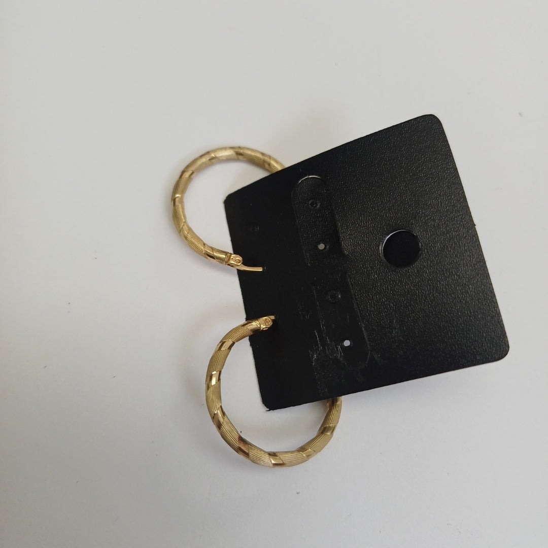 ARRACADAS PAR ORO 10 K 2.9 GRMS (SEMINUEVO)