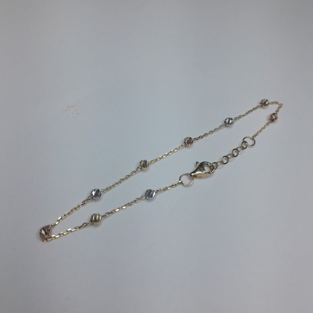 PULSERAS DAMA ORO 14K 1.2 (NUEVO)