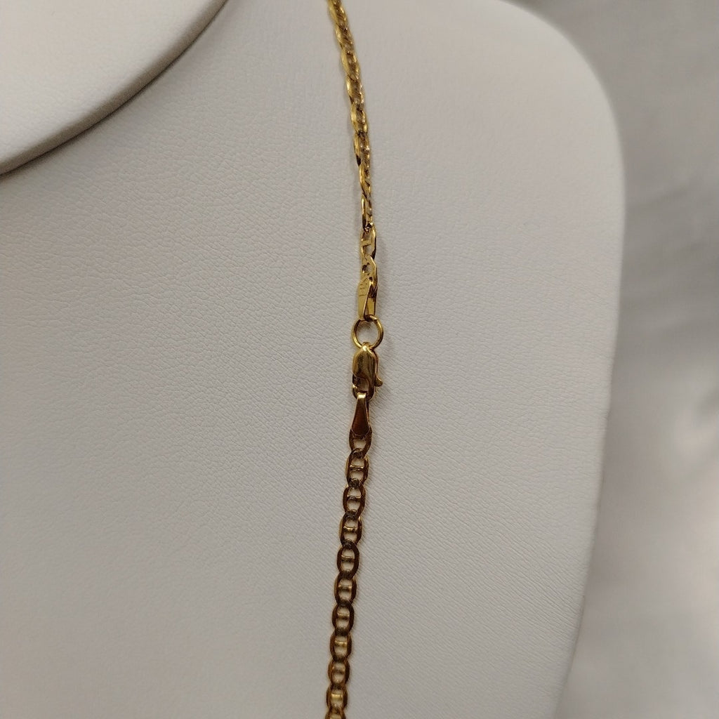 CADENA TEJIDO MARINERO 9GR 60 CM CM (NUEVO)