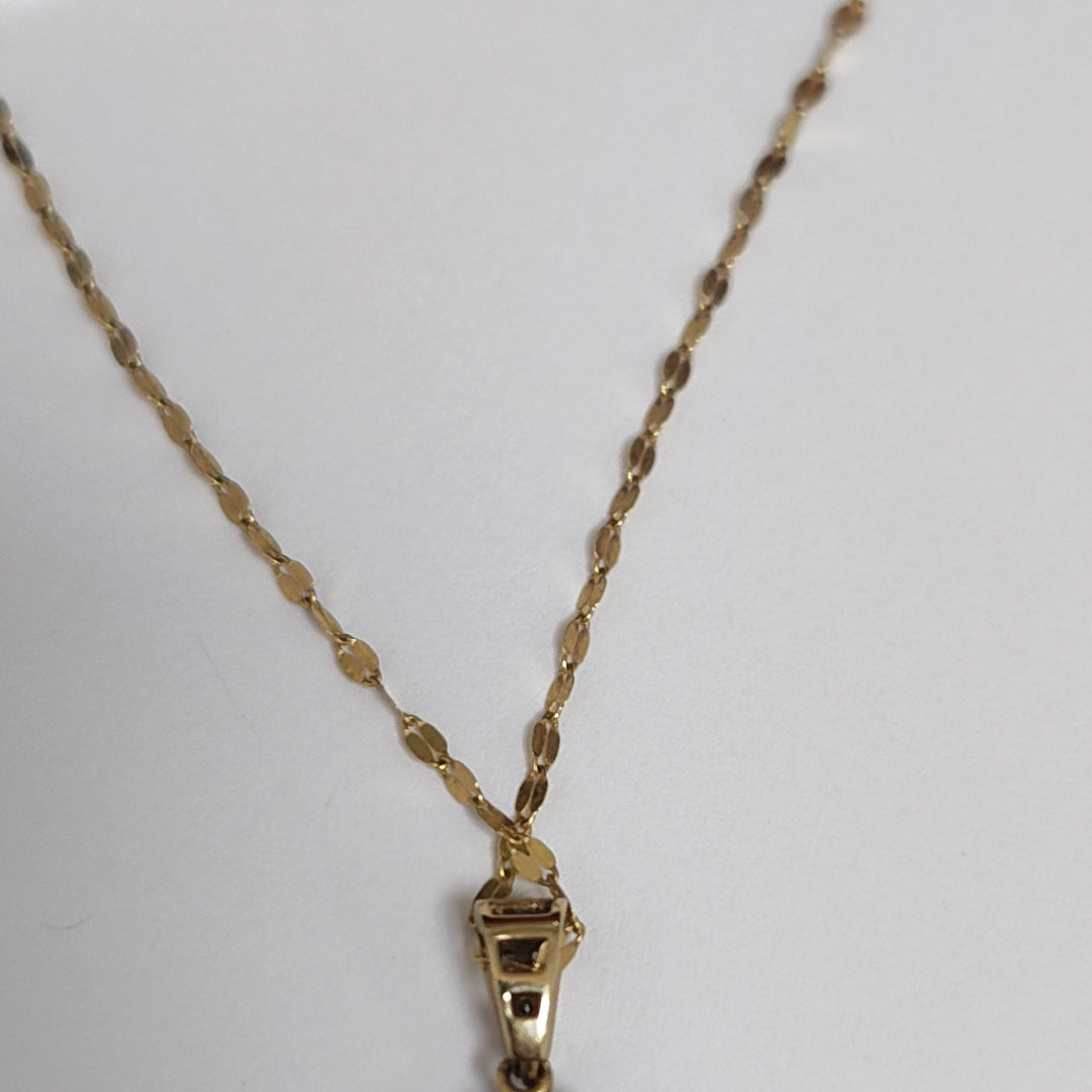 CADENA, DIJE ORO 10 K 3 GRMS (SEMINUEVO)