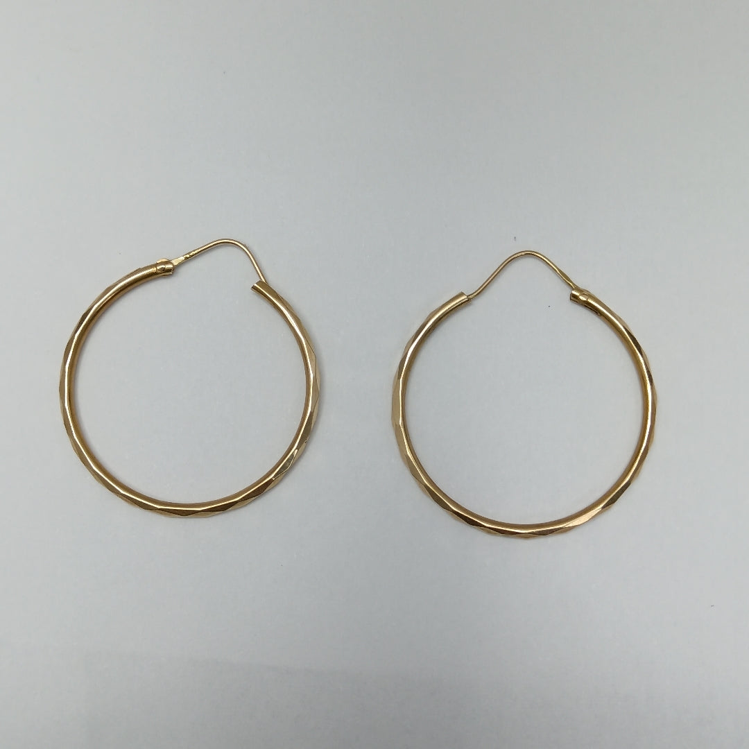 ARRACADAS PAR ORO 14 K 2.2 GRMS (SEMINUEVO)