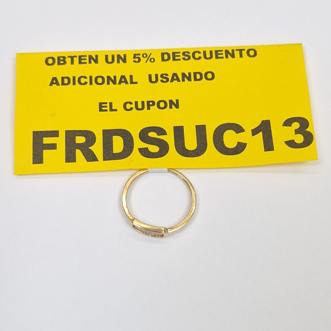 ANILLOS DAMA ORO 14K 1.1 (NUEVO)