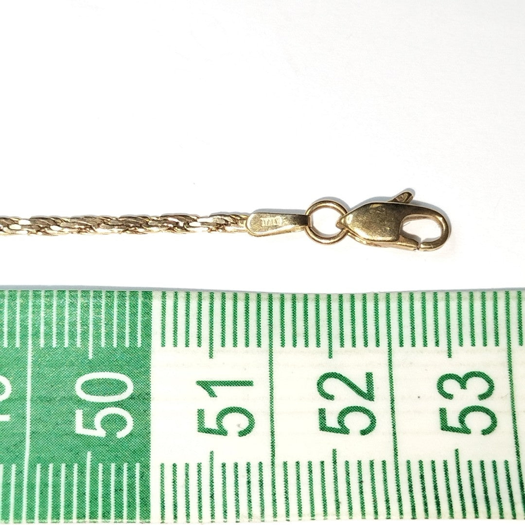 CADENA ORO 14 K 5.5 GRMS (SEMINUEVO)