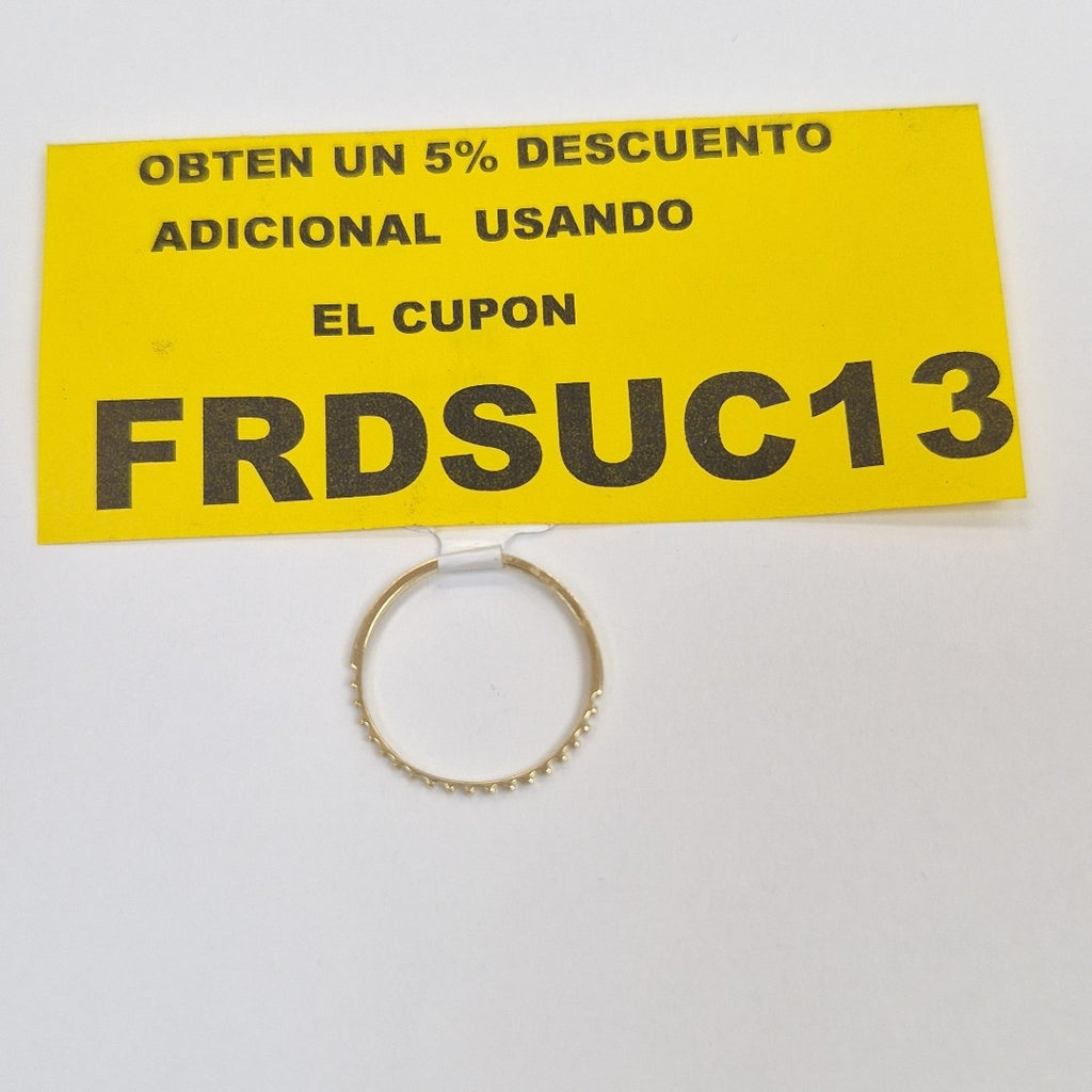 ANILLOS DAMA ORO 14K 0.7 (NUEVO)