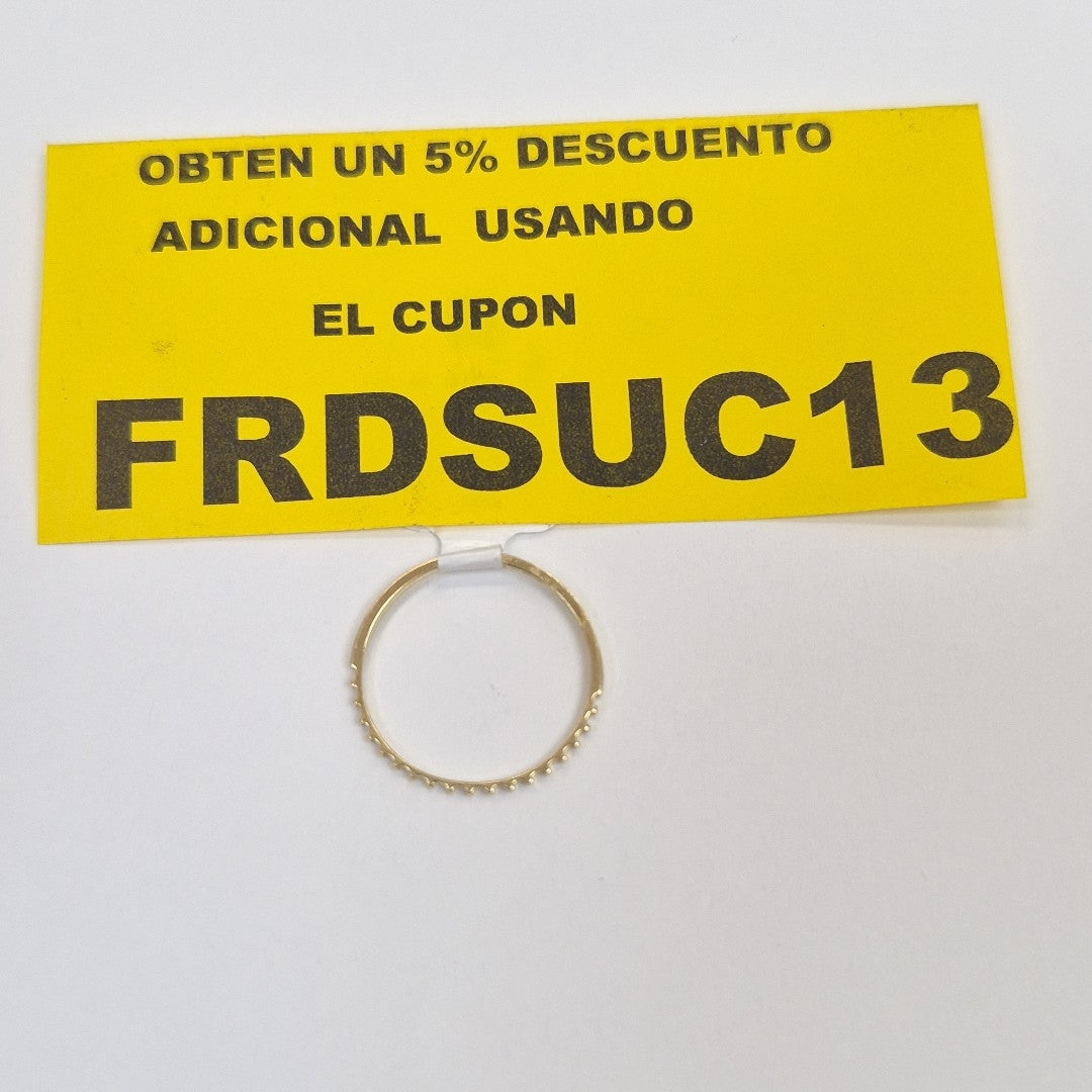 ANILLOS DAMA ORO 14K 0.7 (NUEVO)