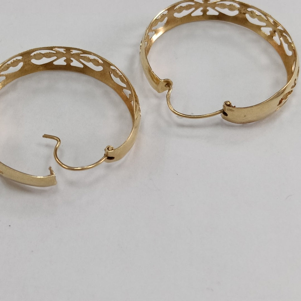 ARRACADAS PAR ORO 14 K 6 GRMS (SEMINUEVO)