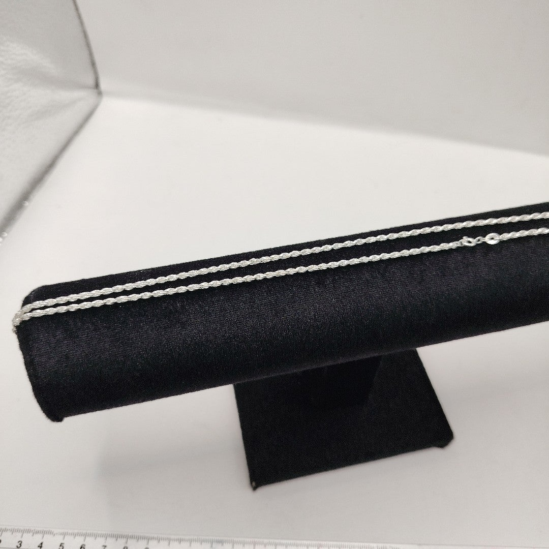 CADENA TORZAL PLATA .925 50 CM 8.42 GR (NUEVO)