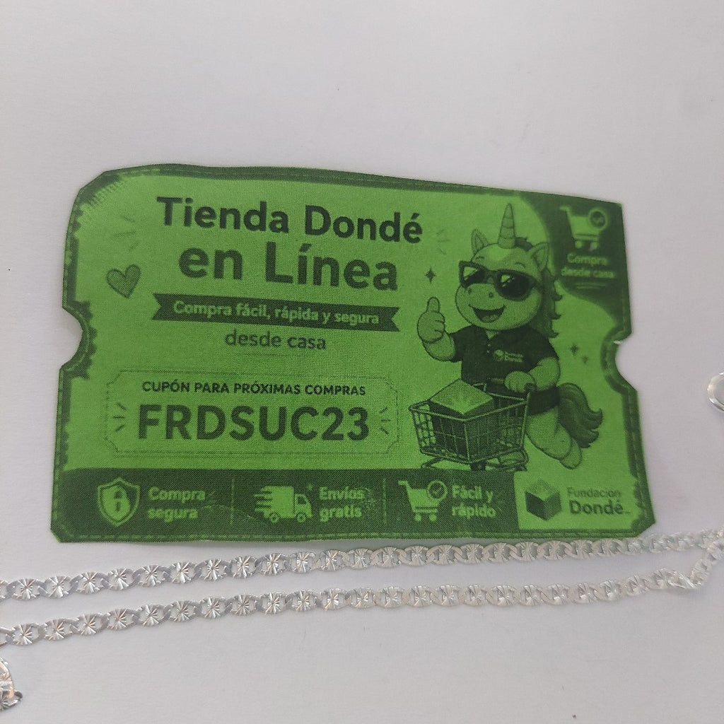 CADENA GUCHI PLATA .925 50 CM 3.52 GR (NUEVO)
