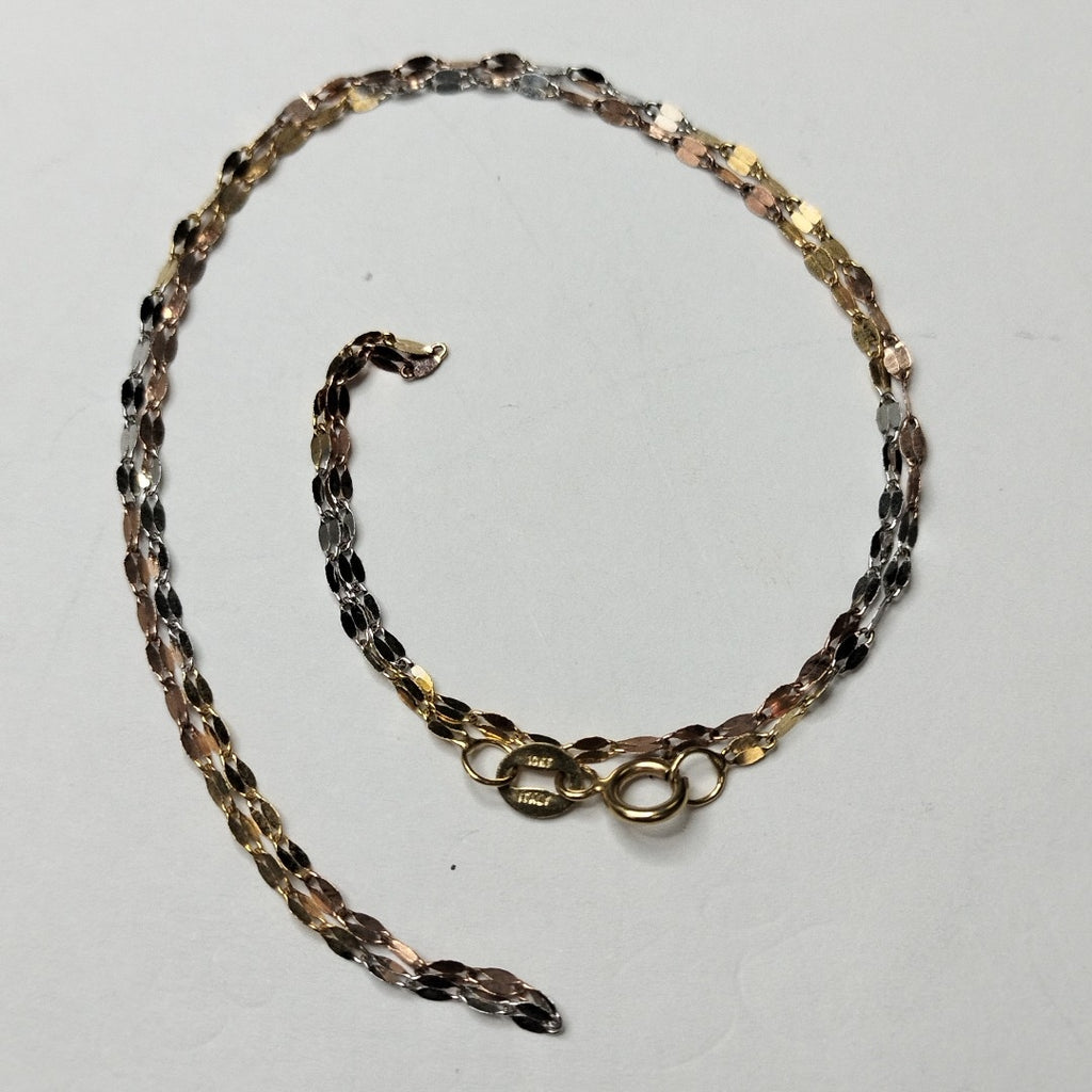 CADENA ORO 14 K 0.8 GRMS (SEMINUEVO)