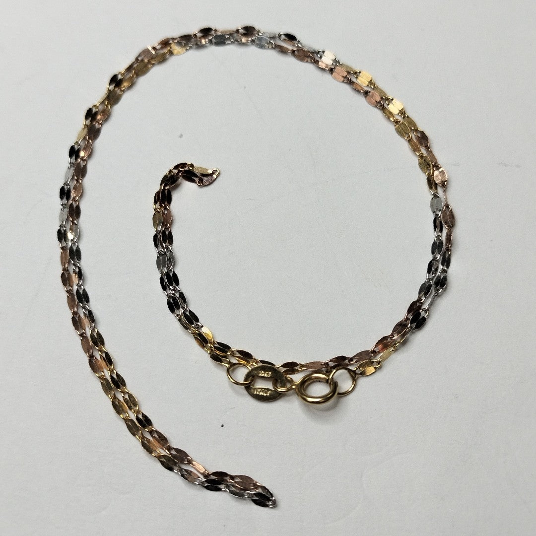 CADENA ORO 14 K 0.8 GRMS (SEMINUEVO)