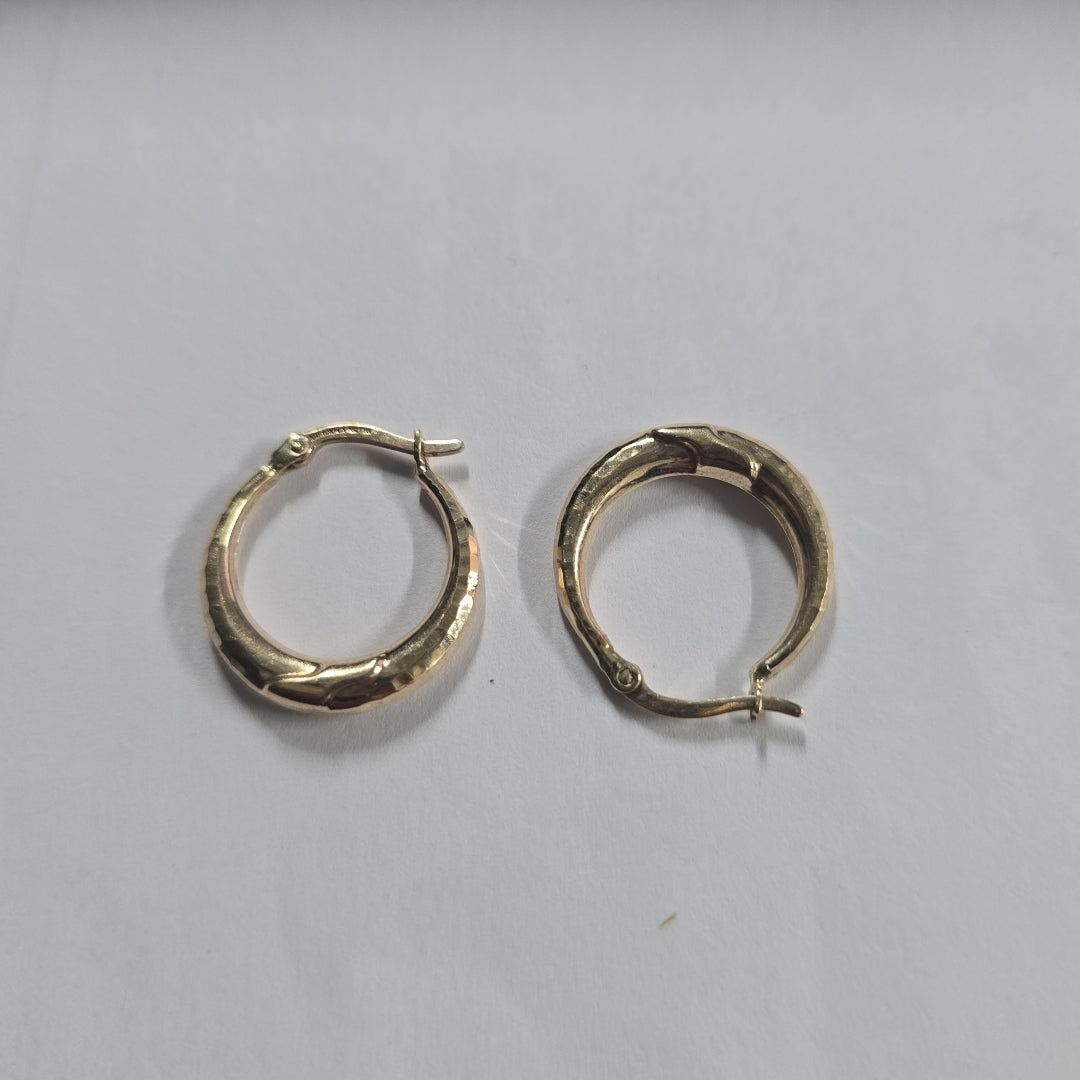 ARRACADAS PAR ORO 10 K 2.8 GRMS (SEMINUEVO)