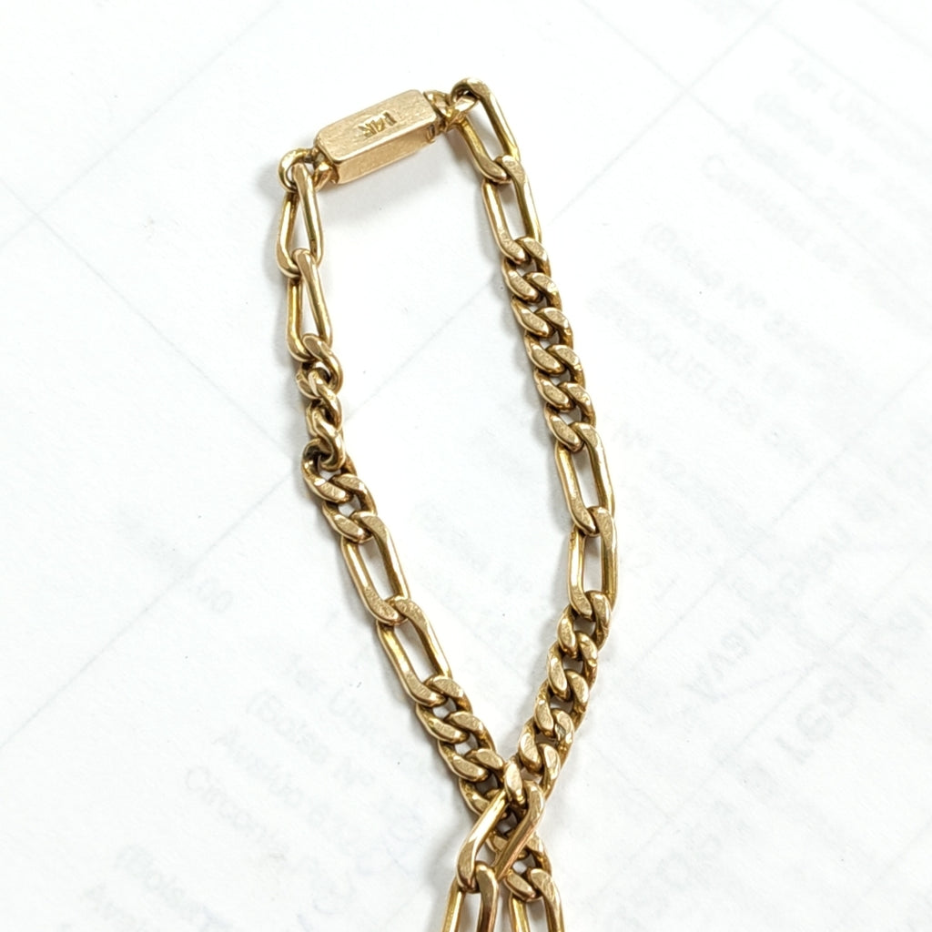 PULSERA ORO 14 K 10,40 GRMS (SEMINUEVO)