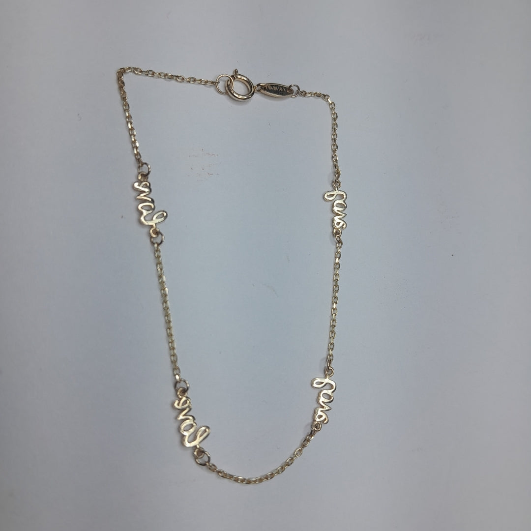 PULSERAS DAMA ORO 14K 1.1 (NUEVO)