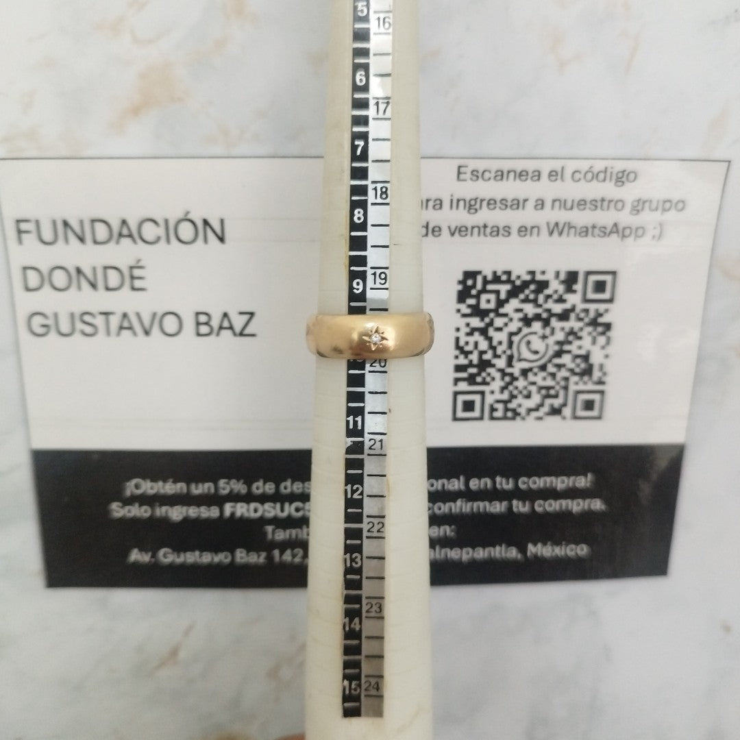 ARGOLLA ORO 14 K 10.1 GRMS (SEMINUEVO)