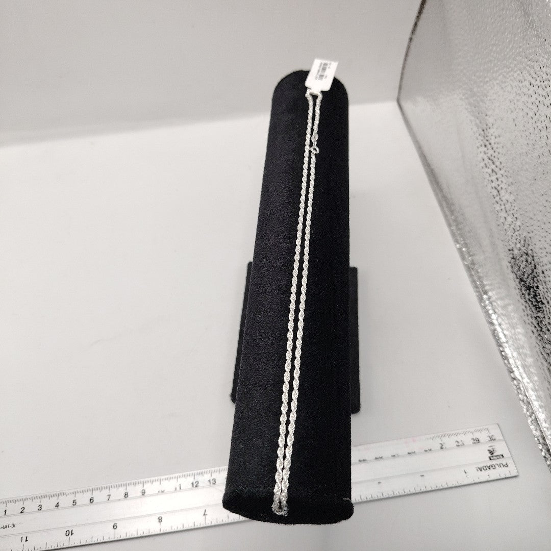 CADENA TORZAL PLATA .925 50 CM 8.52 GR (NUEVO)