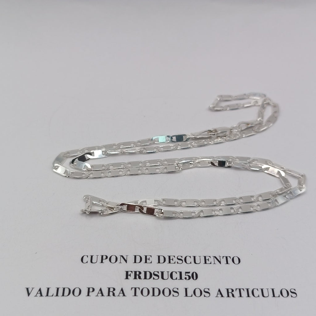 CADENA GUCHI PLATA .925 60 CM 10.23 GR (NUEVO)