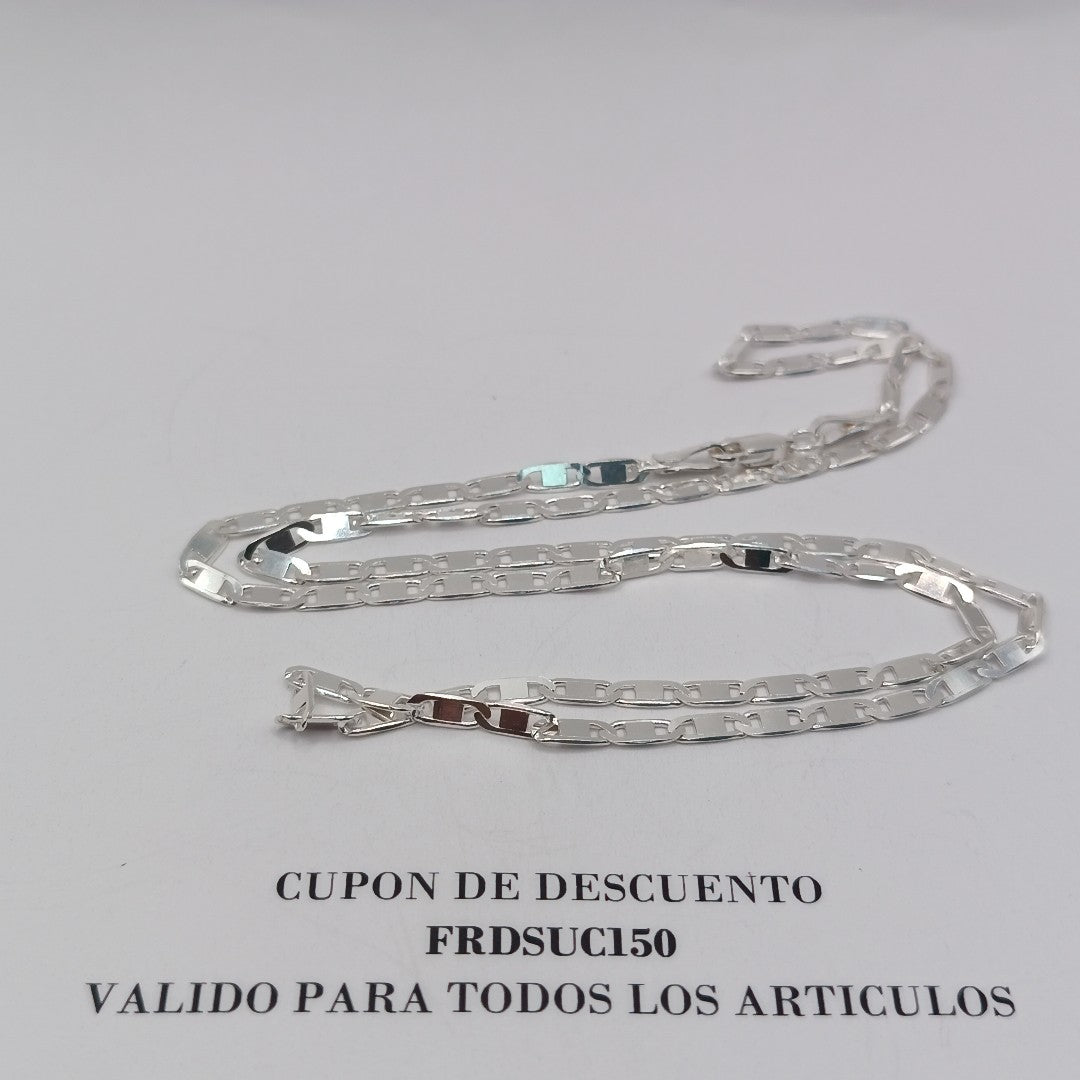 CADENA GUCHI PLATA .925 60 CM 10.23 GR (NUEVO)