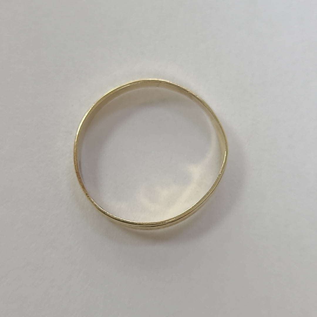 ARGOLLA ORO 14 K 0.9 GRMS (SEMINUEVO)