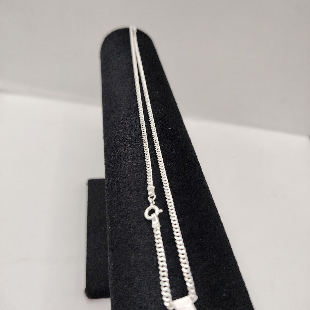 CADENA BARBADA PLATA .925 60 CM 6.63 GR (NUEVO)