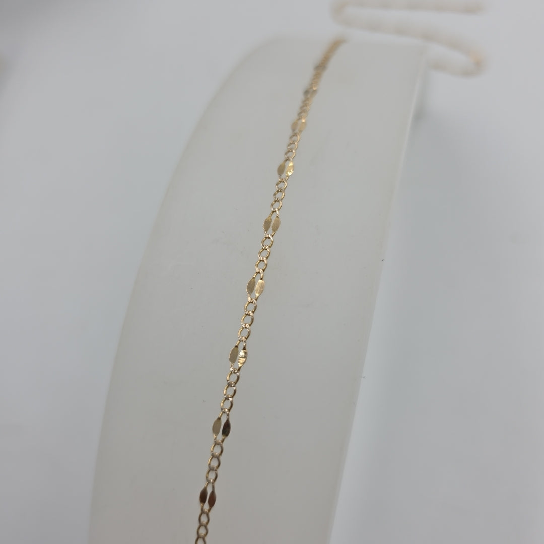 CADENA ORO 14 K 1.9 GRMS (SEMINUEVO)