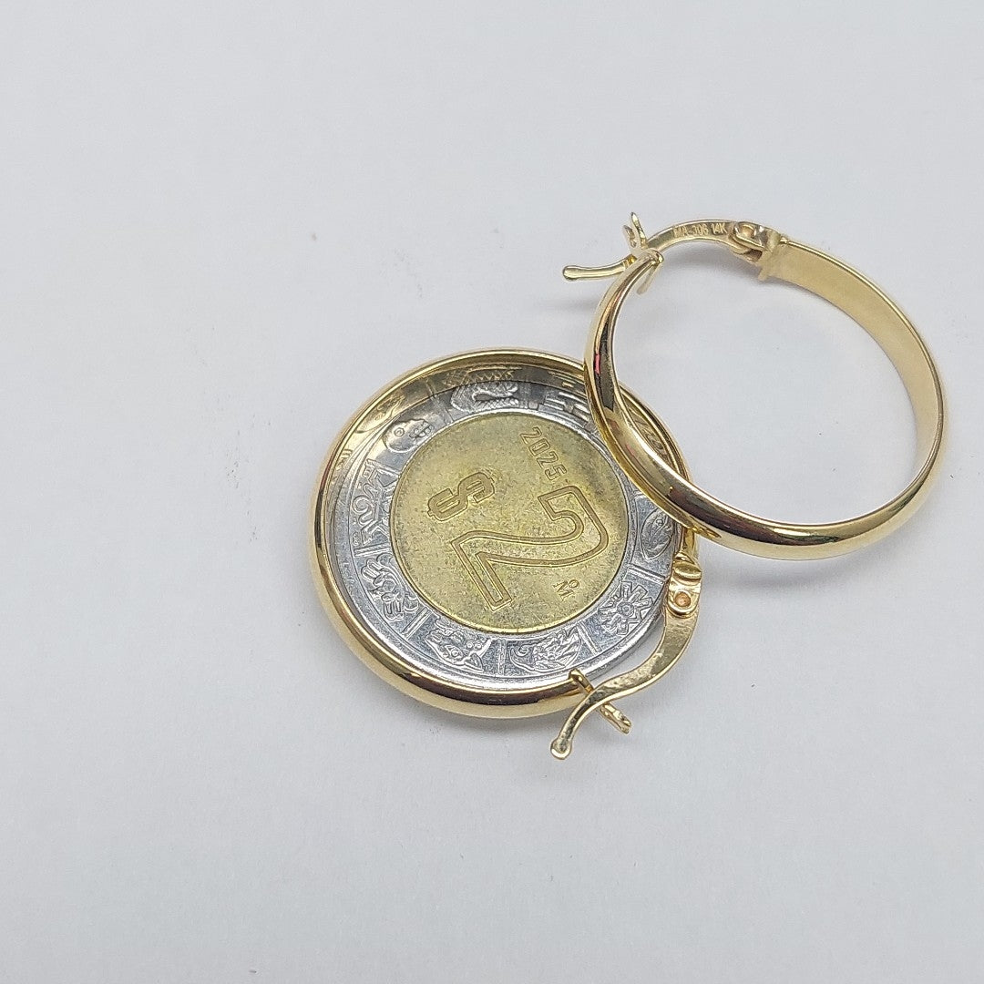 ARRACADAS ORO 14K 2.1 (NUEVO)