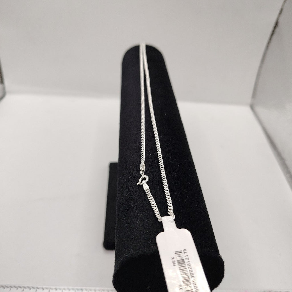 CADENA BARBADA PLATA .925 60 CM 6.63 GR (NUEVO)