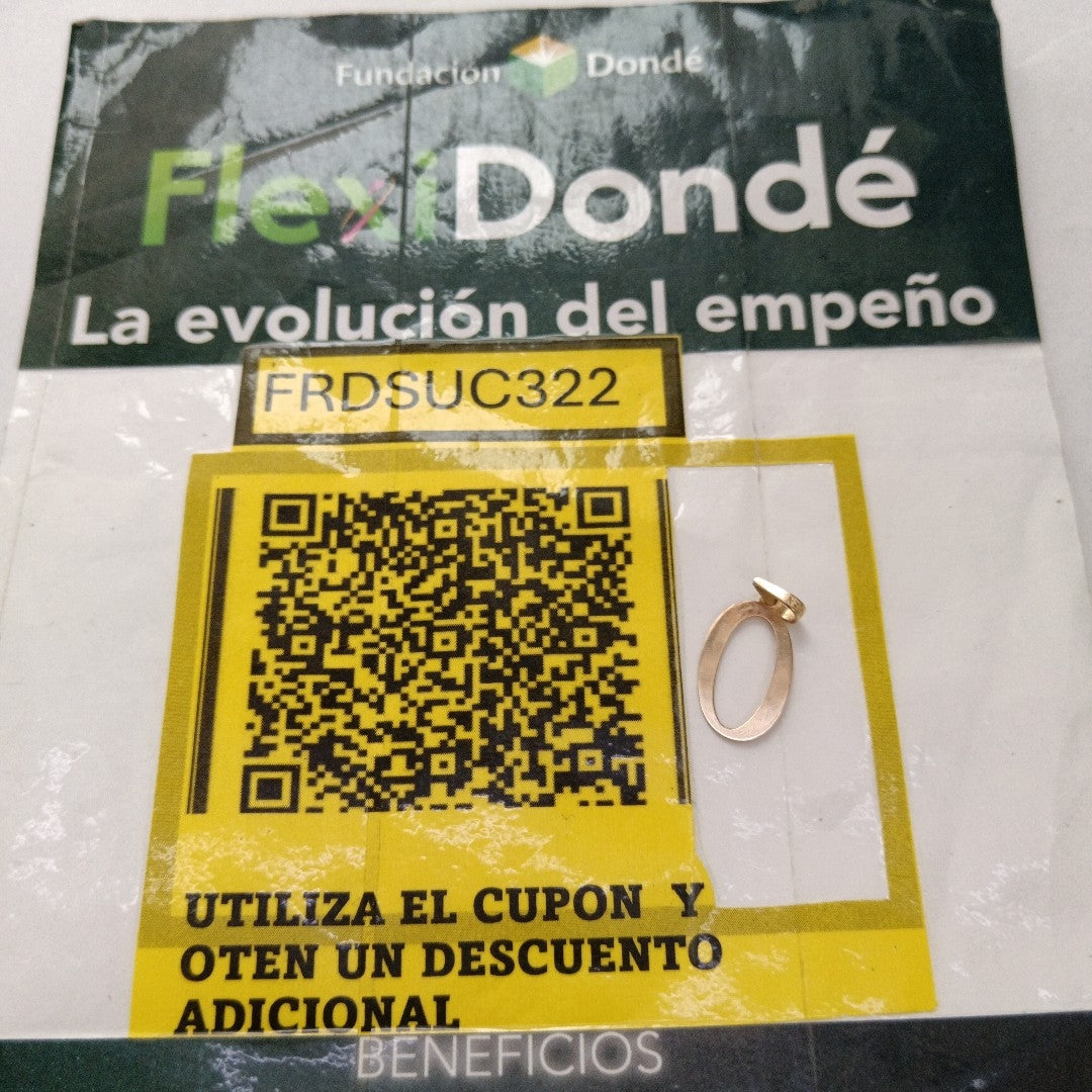 DIJE ORO 14 K 0.4 GRMS (SEMINUEVO)