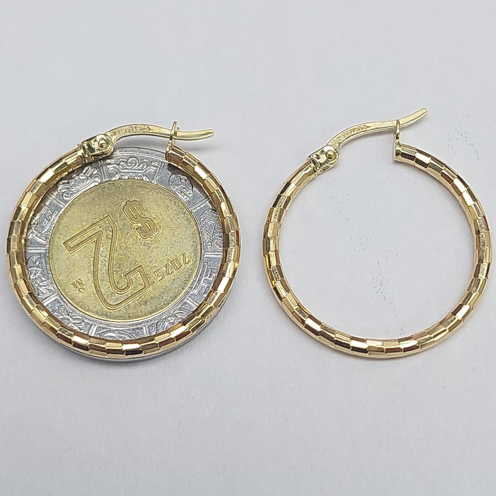 ARRACADAS ORO 14K 2 (NUEVO)