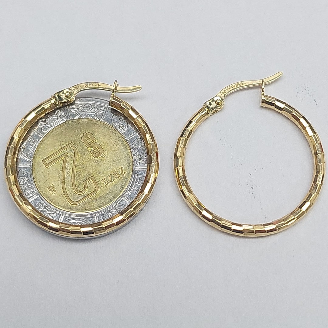ARRACADAS ORO 14K 2 (NUEVO)