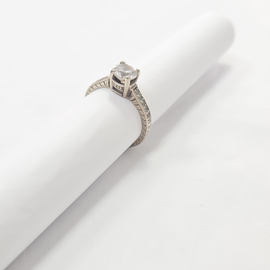 ANILLITO ORO BLANCO 14 K 3,50 GRMS (SEMINUEVO)