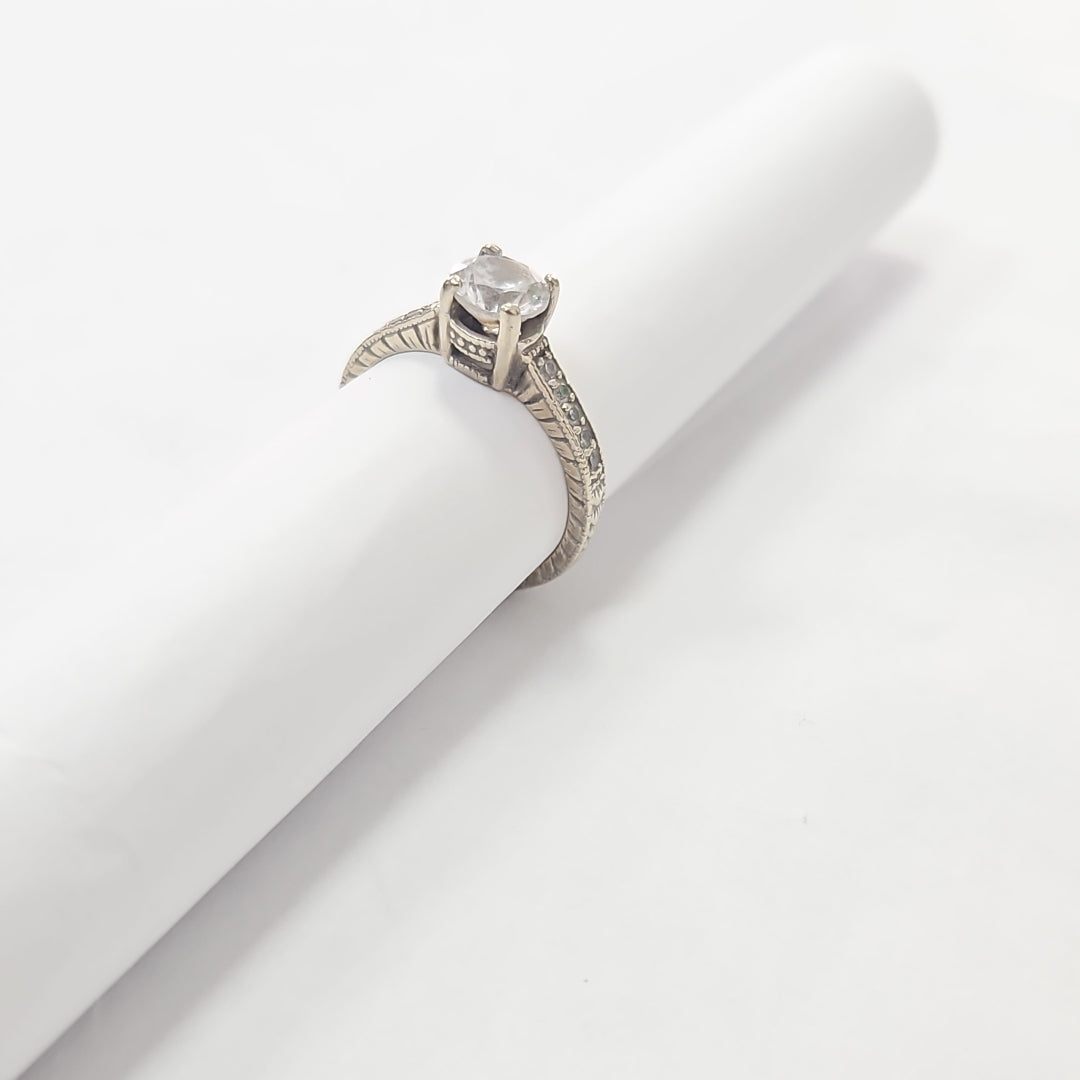 ANILLITO ORO BLANCO 14 K 3,50 GRMS (SEMINUEVO)