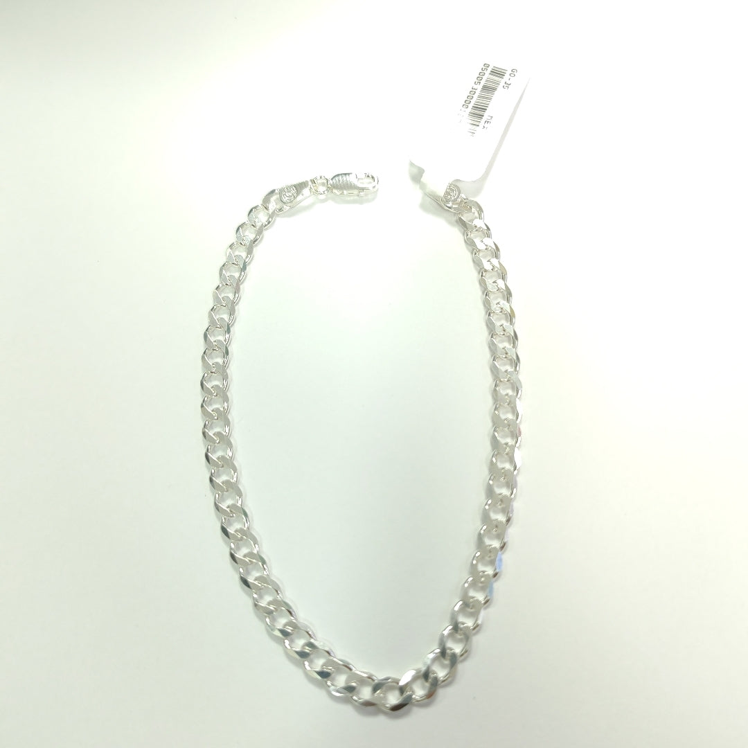 PULSERA BARBADA PLATA .925 21 CM 7.23 GR (NUEVO)