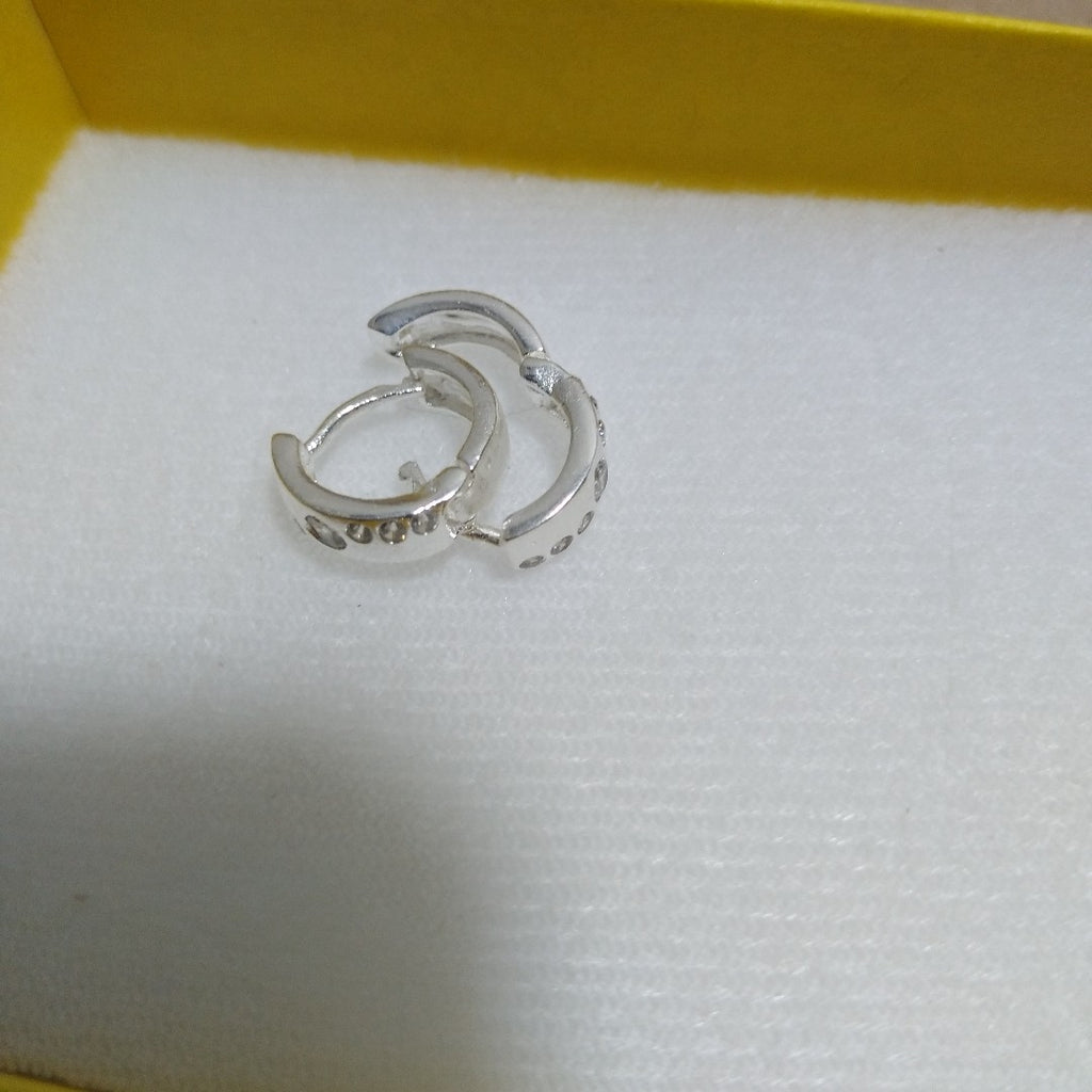 ARRACADAS C/CIRCONIAS PLATA .925 2.4 GR (NUEVO)