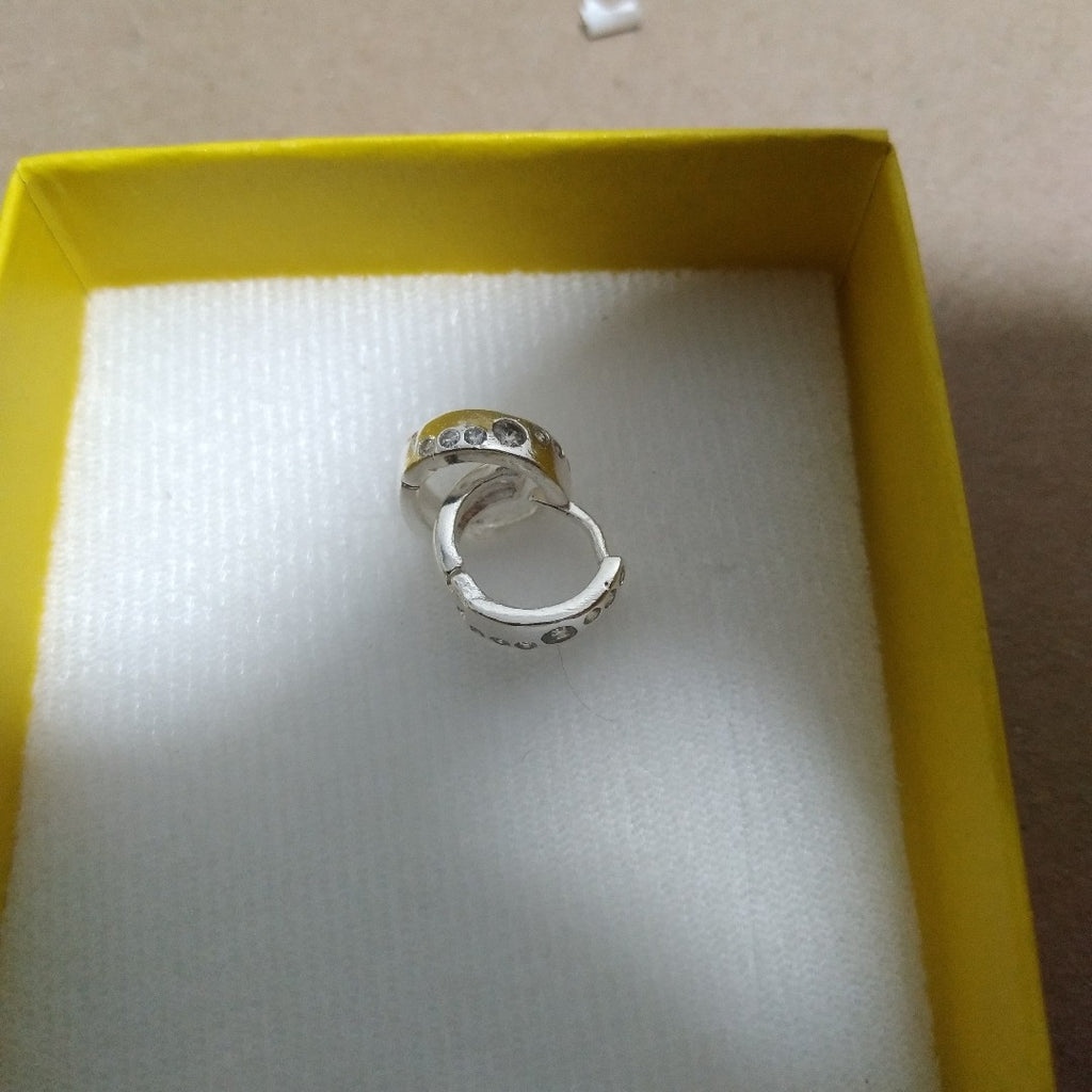 ARRACADAS C/CIRCONIAS PLATA .925 2.4 GR (NUEVO)