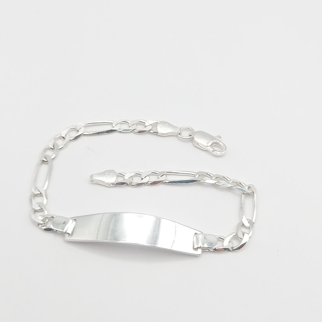 PULSERA TEJIDO ESCLAVA PLATA .925 18 CM 6.8 GR (NUEVO)