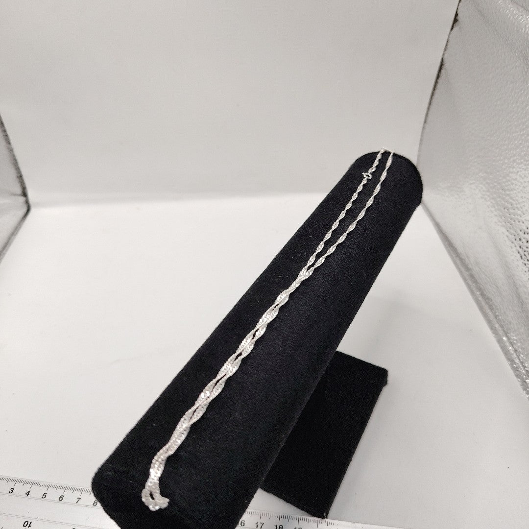 CADENA MEDIO TZL PLATA .925 55 CM 4.22 GR (NUEVO)