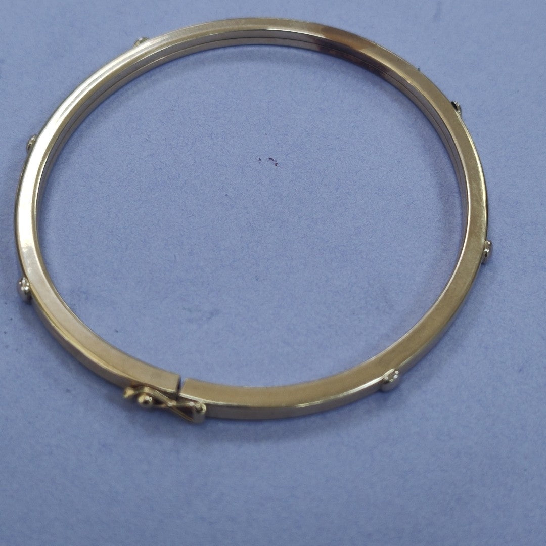 PULSERA RIGIDA ORO 14 K 5,00 GRMS (SEMINUEVO)