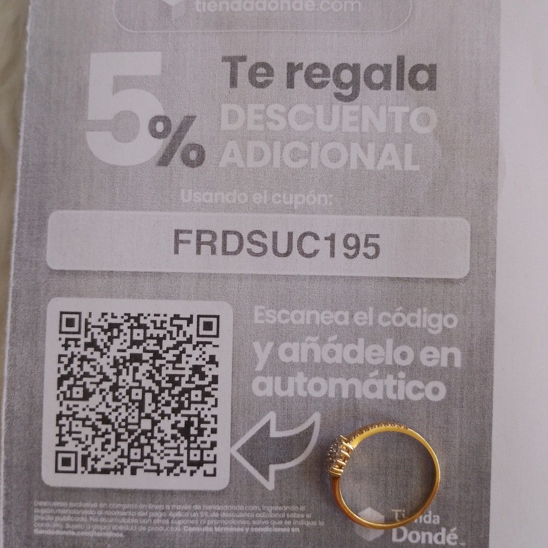 ANILLITO ORO 14 K 2 GRMS (SEMINUEVO)